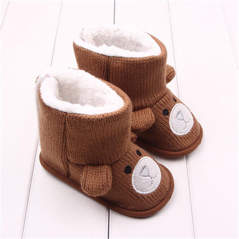 First Walkers Born Cute Cartoon Bear Shoes Girls Boys Super Keep Warm Snowfield Booties Boot, Model 1-brown
First Walkers Born Cute Cartoon Bear Shoes Girls Boys Super Keep Warm Snowfield Booties Boot, Model 1-brown