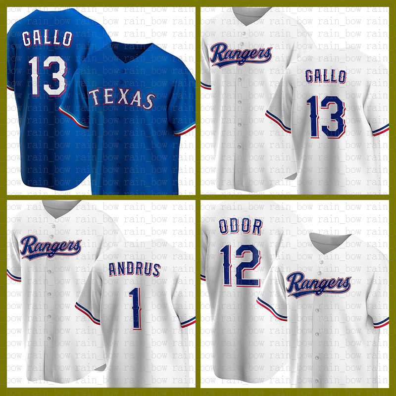 Texas Baseball Jersey Rangers Custom 1 Elvis Andrus 13 Joey Gallo 34 Nolan Ryan 7 Ivan Rodriguez 3 Leody Taveras 29 Adrian Beltre, Jersey(youqibing)
Texas Baseball Jersey Rangers Custom 1 Elvis Andrus 13 Joey Gallo 34 Nolan Ryan 7 Ivan Rodriguez 3 Leody Taveras 29 Adrian Beltre, Jersey(youqibing)