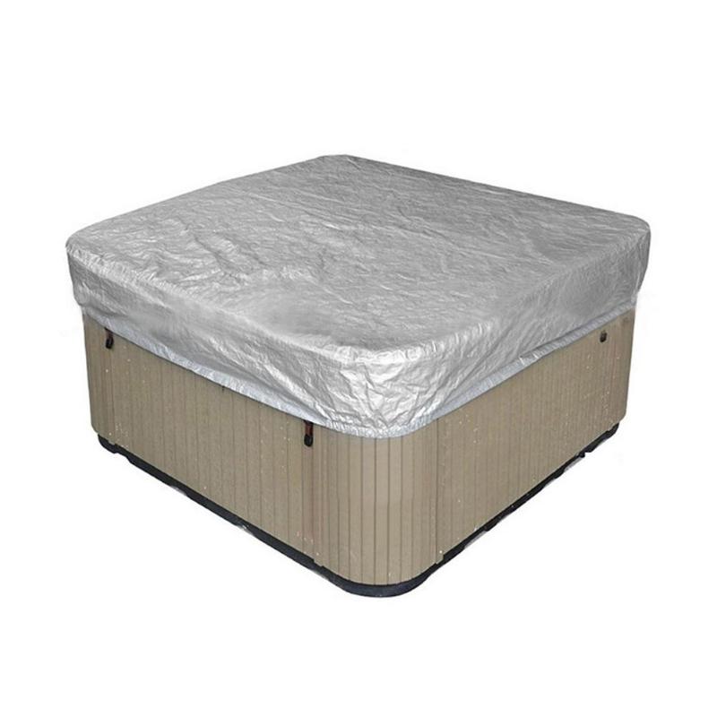 Pool & Accessories Rectangle Cover Outdoor Garden SPA Bathtub Bathing Bucket Dust UV-Resistant Rainproof Protector Silver 244x244x90cm
Pool & Accessories Rectangle Cover Outdoor Garden SPA Bathtub Bathing Bucket Dust UV-Resistant Rainproof Protector Silver 244x244x90cm
