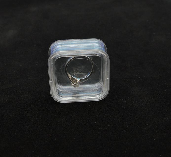 2021 40*40mm Transparent Floating Display Case Earring Gems Ring Jewelry Suspension Packaging Box PET Membrane Stand Holder
2021 40*40mm Transparent Floating Display Case Earring Gems Ring Jewelry Suspension Packaging Box PET Membrane Stand Holder