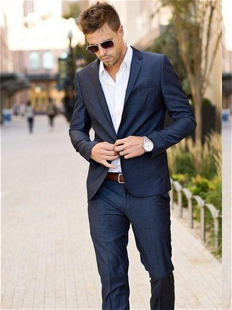 Men's Suits & Blazers tuxedo smolking groom thin suit and culinary evening for man godfathers of the dark navy formal, Picture style1
Men's Suits & Blazers tuxedo smolking groom thin suit and culinary evening for man godfathers of the dark navy formal, Picture style1
