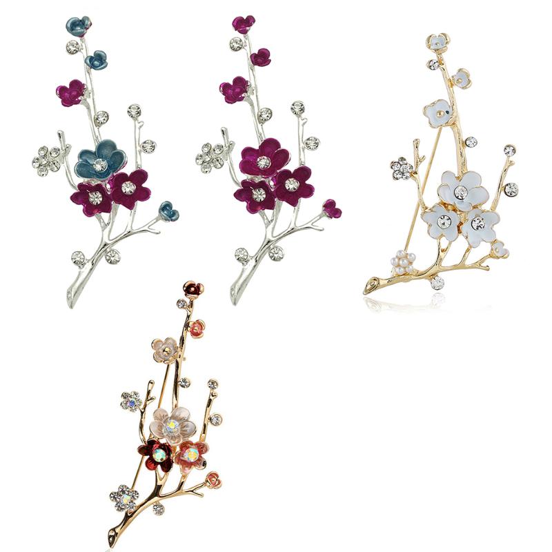 Pins, Brooches Winkle Plum Blossom Flower Women White Enamel Golden Ally Bouquet Brooch Pins Coat Jewelry
Pins, Brooches Winkle Plum Blossom Flower Women White Enamel Golden Ally Bouquet Brooch Pins Coat Jewelry