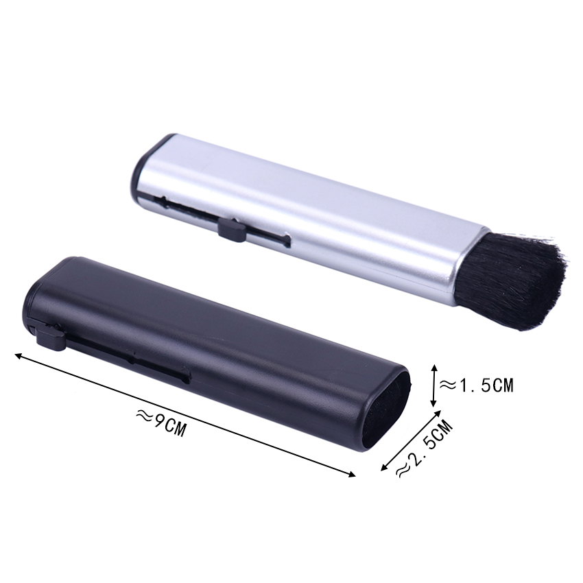 1PC Car Conditioning Air Outlet Brush Retractable Cleaning Detailing Brushes Computer Keyboard Cleaning Plastic Small Soft Care Tool