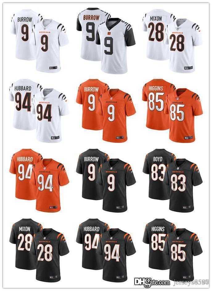2021 Men Women CincinnatiBengalsjersey 9 Joe Burrow 28 Joe Mixon 83 Tyler Boyd 85 Tee Higgins 94 Sam Hubbard Football Jerseys, Color
2021 Men Women CincinnatiBengalsjersey 9 Joe Burrow 28 Joe Mixon 83 Tyler Boyd 85 Tee Higgins 94 Sam Hubbard Football Jerseys, Color
