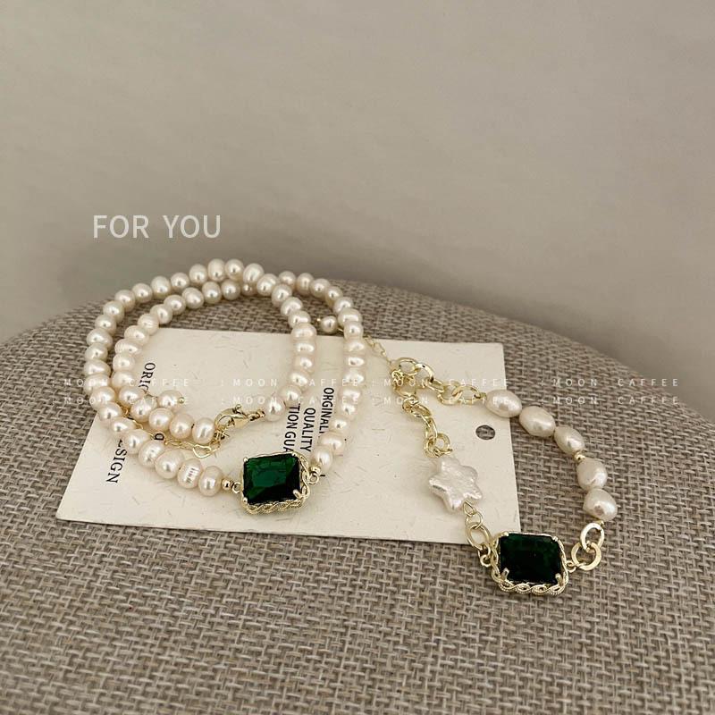 Earrings & Necklace Fashion French Retro Pendant Collar For Women Baroque Freshwater Pearl Chain Jewelry Gift, Silver
Earrings & Necklace Fashion French Retro Pendant Collar For Women Baroque Freshwater Pearl Chain Jewelry Gift, Silver