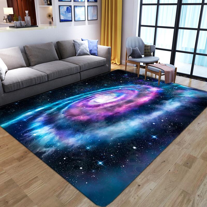 Carpets 3D Galaxy Space Stars For Living Room Bedroom Decoration Area Carpet Kid Game Rug Soft Flannel Children Playing Mat
Carpets 3D Galaxy Space Stars For Living Room Bedroom Decoration Area Carpet Kid Game Rug Soft Flannel Children Playing Mat