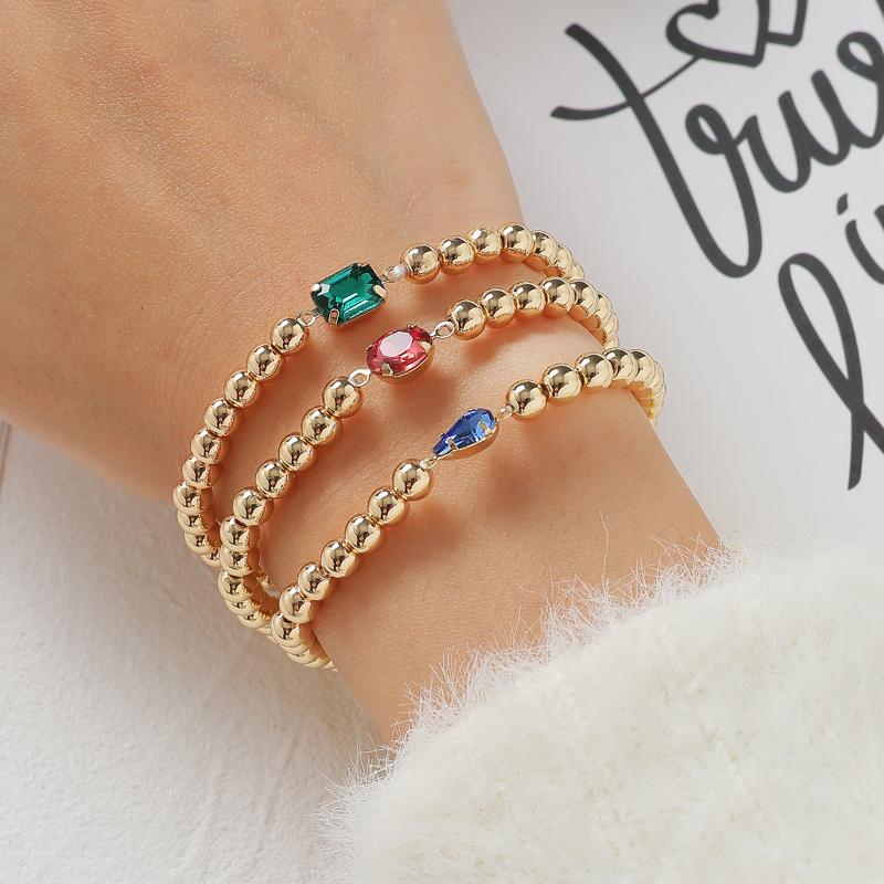 Beaded, Strands Gold Beaded Bracelet Set Charm Heart Oval Geometric Green Crystal Bracelets For Women Girls Fashion Jewelry
Beaded, Strands Gold Beaded Bracelet Set Charm Heart Oval Geometric Green Crystal Bracelets For Women Girls Fashion Jewelry