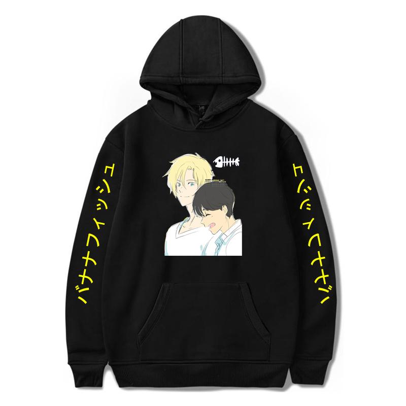 Anime Banana Fish Hoodie Ash Lynx Sweatshirt Printed Men/Women Fashion Harajuku Hooded Coat Pullover Unisex Streetwear Clothes Men's Hoodies, Gray
Anime Banana Fish Hoodie Ash Lynx Sweatshirt Printed Men/Women Fashion Harajuku Hooded Coat Pullover Unisex Streetwear Clothes Men's Hoodies, Gray