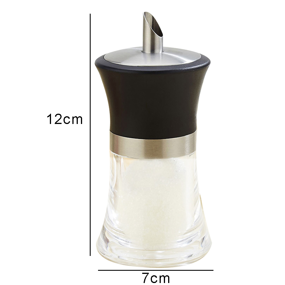 Acrylic Sugar Jar Dispenser Sugar Shaker Household Kitchen Utensil Seasoning Soy Sauce Barbecue Bottle Kitchen Accessories