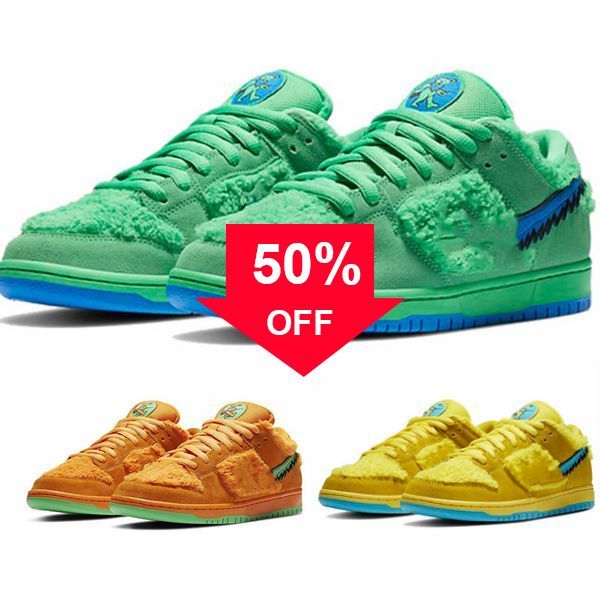 SB Dunk Running Shoes Grateful Dead Green Opti Yellow Orange Dancing Bear Low Top Men's and Women's Sneakers Size 36-45, Black
SB Dunk Running Shoes Grateful Dead Green Opti Yellow Orange Dancing Bear Low Top Men's and Women's Sneakers Size 36-45, Black