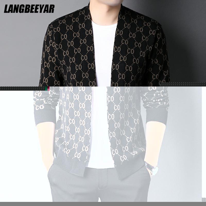 Men's Sweaters Top Grade Designer Fashion Knit Sweater Cardigan Men Casual Woolen Autum Japanese Coats Jacket Mens Clothes 2021, White;black
Men's Sweaters Top Grade Designer Fashion Knit Sweater Cardigan Men Casual Woolen Autum Japanese Coats Jacket Mens Clothes 2021, White;black