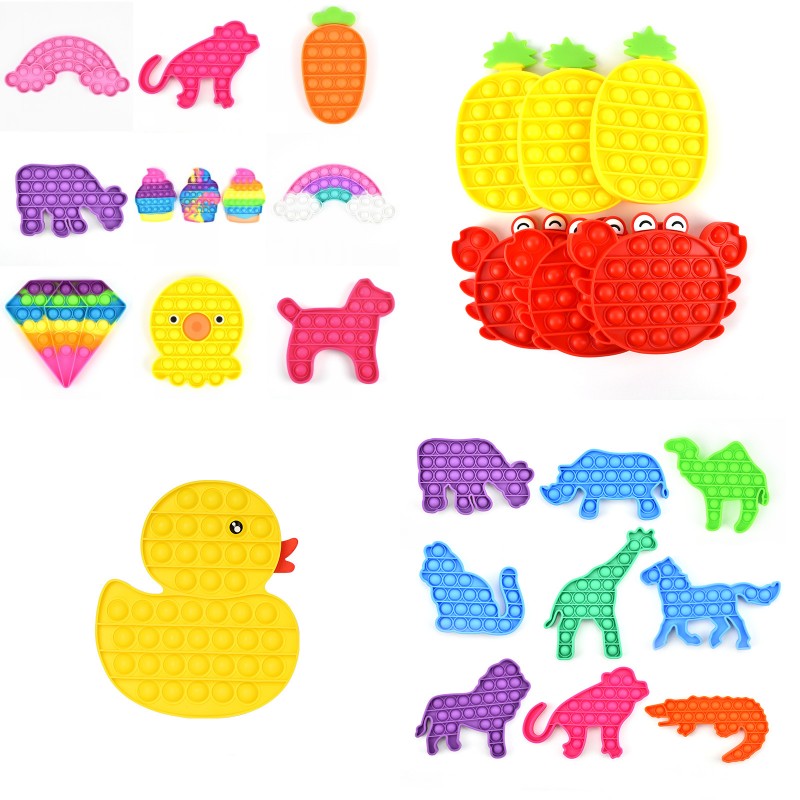Funny Party Favor Push Pop Fidget Toy silicone Stress Reliever Sensory Toys Anxiety Relief For Kids Birthday Gifts 1564 T2
Funny Party Favor Push Pop Fidget Toy silicone Stress Reliever Sensory Toys Anxiety Relief For Kids Birthday Gifts 1564 T2