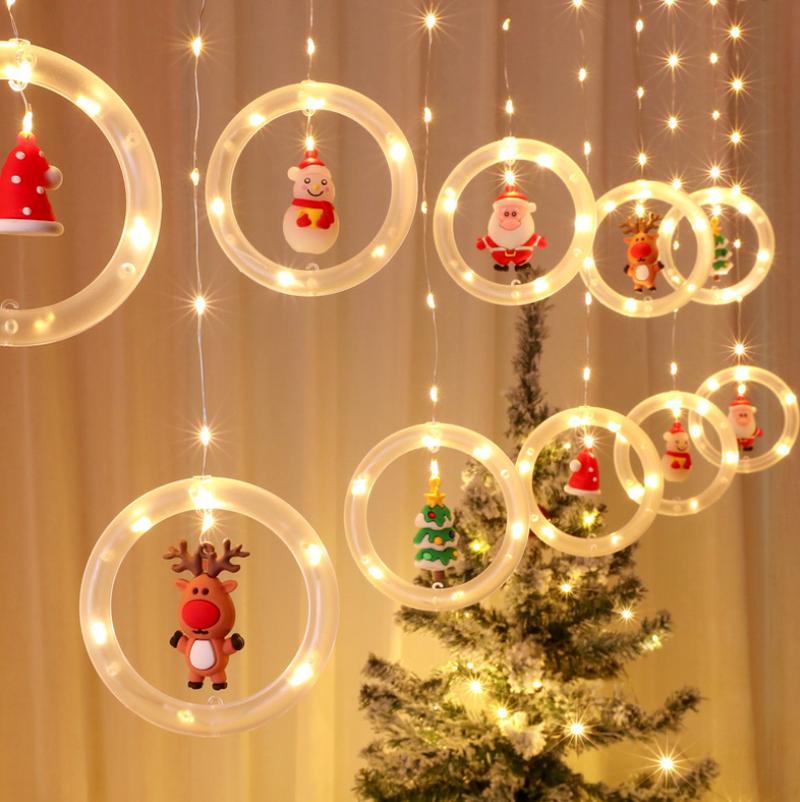 Christmas Decorations LED Holiday Light Decoration Lamp Room Decor Garland Navidad String Lights Santa Accessories
Christmas Decorations LED Holiday Light Decoration Lamp Room Decor Garland Navidad String Lights Santa Accessories