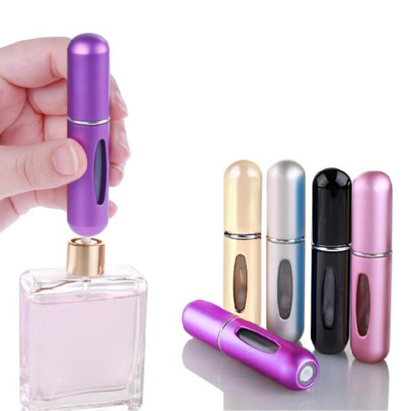 5ml Refillable Perfume Spray Bottle Aluminum Spray Atomizer Portable Travel Cosmetic Container Perfume Bottles
5ml Refillable Perfume Spray Bottle Aluminum Spray Atomizer Portable Travel Cosmetic Container Perfume Bottles