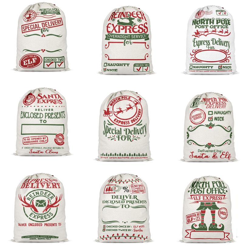 Santa Sack Bags Christmas Decoration Linen Drawstring Cloth Bag Gift Pouch 12 styles SEAWAY HWF10019
Santa Sack Bags Christmas Decoration Linen Drawstring Cloth Bag Gift Pouch 12 styles SEAWAY HWF10019