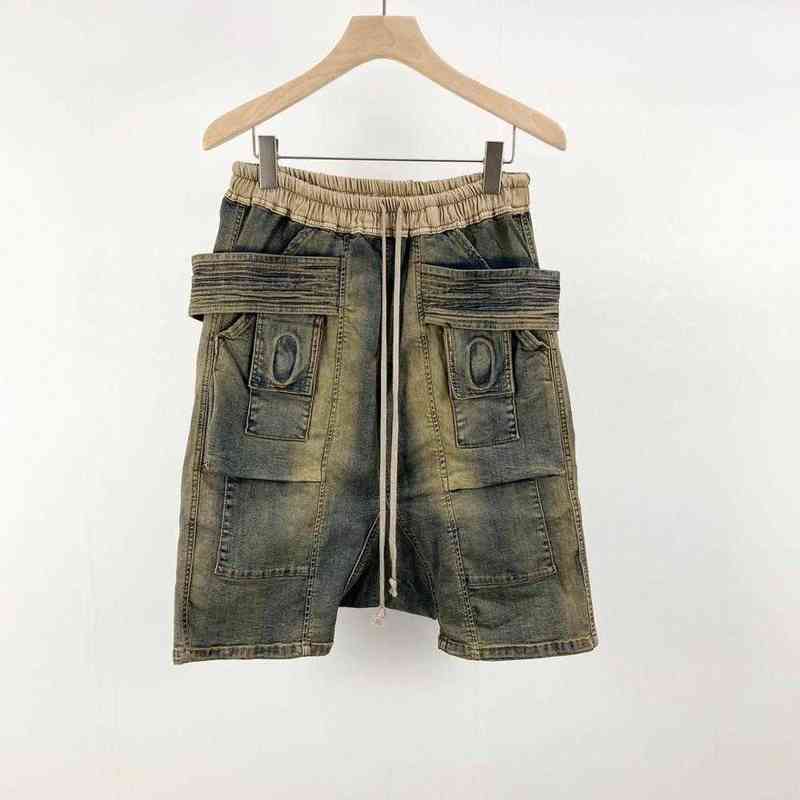 20ss Owen Seak Men Casual Short Washed Denim Cotton Gothic Men' Clothing Harem Summer High Street Hip Hop Women Shorts Size XL G1209, Black
20ss Owen Seak Men Casual Short Washed Denim Cotton Gothic Men' Clothing Harem Summer High Street Hip Hop Women Shorts Size XL G1209, Black