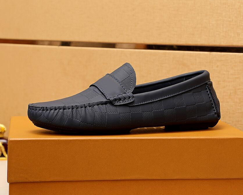 Luxury Brand Mens Loafers Business Casual Shoe Grid Flat Heel Genuine Leather Walk Shoes Size 38-45, With brand logo
Luxury Brand Mens Loafers Business Casual Shoe Grid Flat Heel Genuine Leather Walk Shoes Size 38-45, With brand logo
