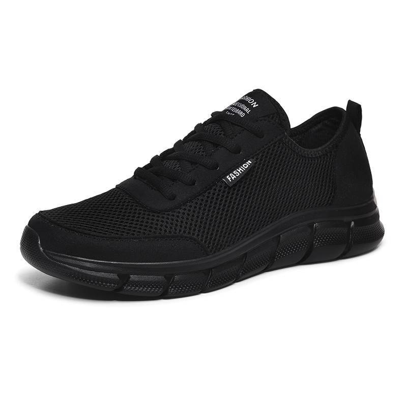 Professional Men's shoes breathable mesh black white grey lightweight men sports leisure nets sneakers trainers fashion outdoor jogging walking, A1
Professional Men's shoes breathable mesh black white grey lightweight men sports leisure nets sneakers trainers fashion outdoor jogging walking, A1