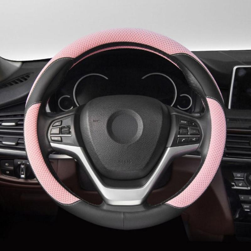 Steering Wheel Covers HIgh Quality Four Seasons Universal Breathable 38CM Auto Car SUV Cover 
Steering Wheel Covers HIgh Quality Four Seasons Universal Breathable 38CM Auto Car SUV Cover
