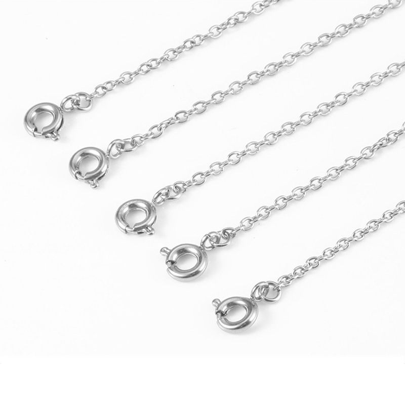 Jewelry Extender Chain Stainless Steel Extension Chains for Bracelet Necklace Jewellery Making
