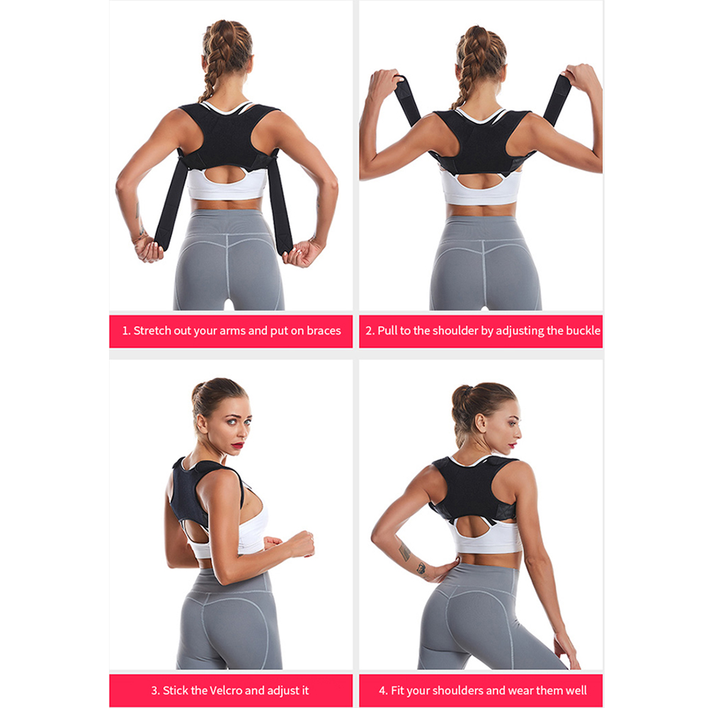 Posture Corrector Hunchback Belts New Hot Adjustable Back Support Belt Spine Back Shoulder Brace Adult Invisible