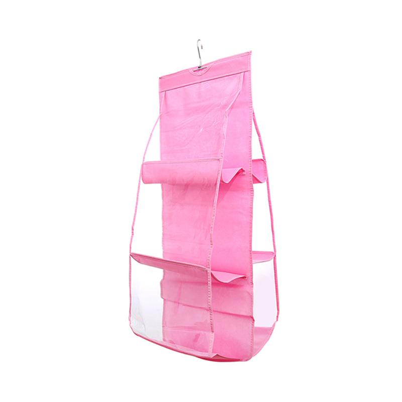 Storage Boxes & Bins 6 Pocket Hanging Handbag Purse Bag Tidy Organiser Wardrobe Closet Hanger Clear Sundry Shoe With Pouch, Red
Storage Boxes & Bins 6 Pocket Hanging Handbag Purse Bag Tidy Organiser Wardrobe Closet Hanger Clear Sundry Shoe With Pouch, Red
