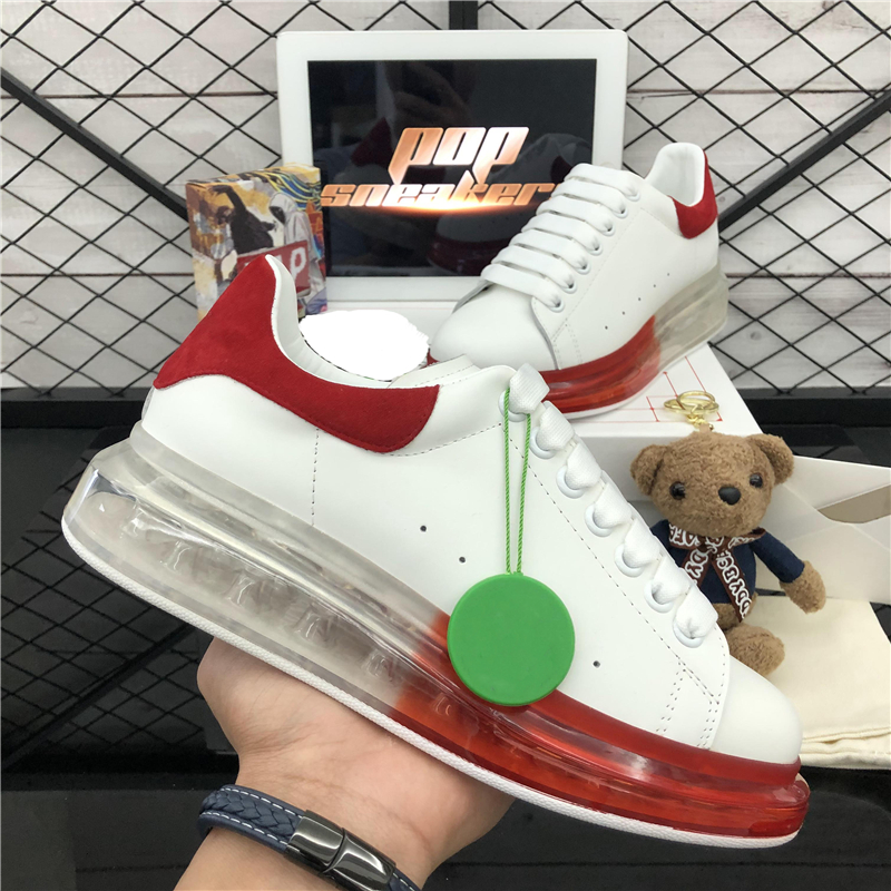 Top Quality Pairs Fashion Men Women Luxury Designer Shoes Mens Leather Lace Up Platform Oversized Sole Sneaker White Black Casual Trainers S
Top Quality Pairs Fashion Men Women Luxury Designer Shoes Mens Leather Lace Up Platform Oversized Sole Sneaker White Black Casual Trainers S