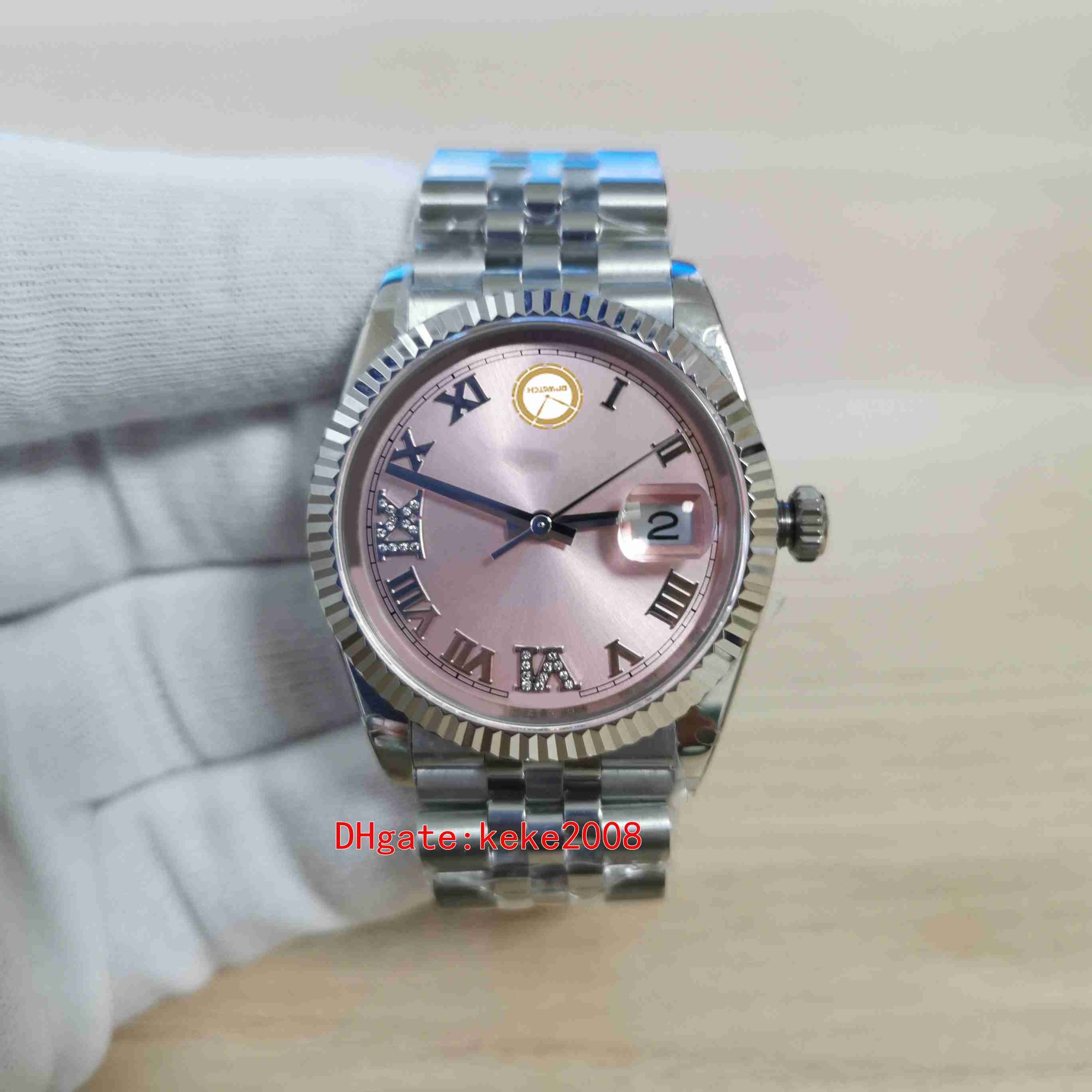 BP Maker Top Watches 36mm 126234 Diamond Roman pink Dial Sapphire Stainless 316L jubilee Mechanical Automatic Ladies Women's Watch Luminescent Wristwatches, Box
BP Maker Top Watches 36mm 126234 Diamond Roman pink Dial Sapphire Stainless 316L jubilee Mechanical Automatic Ladies Women's Watch Luminescent Wristwatches, Box