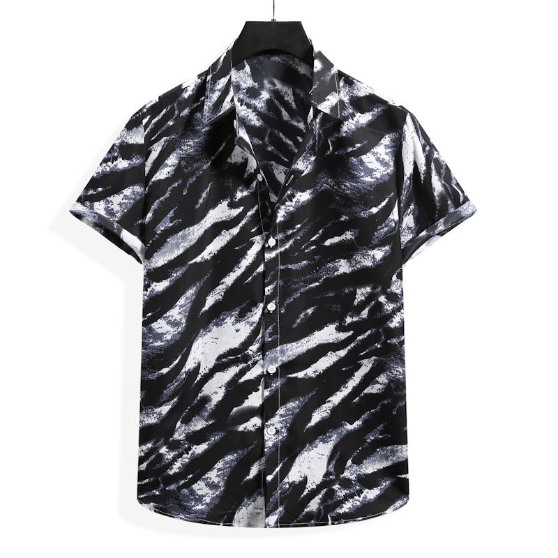 Men' Casual Shirts Men Clothing 2021 Summer Short-sleeved Fashion Flower Shirt -selling Beach
Men' Casual Shirts Men Clothing 2021 Summer Short-sleeved Fashion Flower Shirt -selling Beach