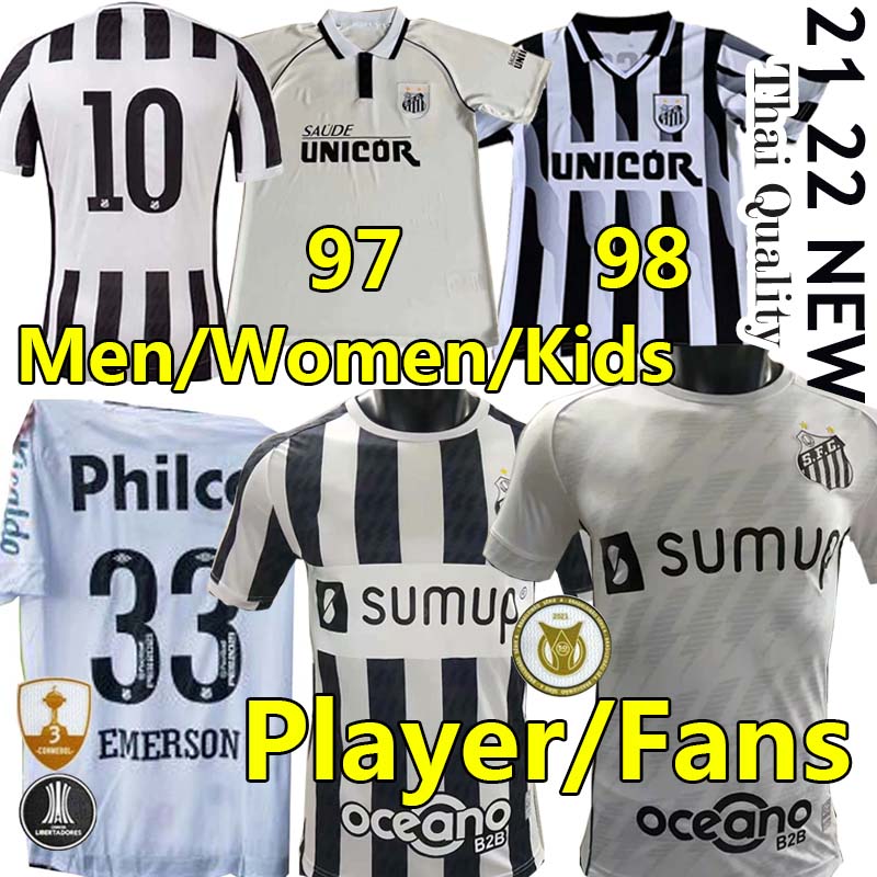 21/22 FC SANTOS soccer jerseys fans player version EMERSON SOTELDO PELÉ KAIO JORGE MARINHO RODRYGO CARLOS SÁNCHEZ F.JONATAN football jersey shirts .F.C. men women kids kit, 21/22 away
21/22 FC SANTOS soccer jerseys fans player version EMERSON SOTELDO PELÉ KAIO JORGE MARINHO RODRYGO CARLOS SÁNCHEZ F.JONATAN football jersey shirts .F.C. men women kids kit, 21/22 away