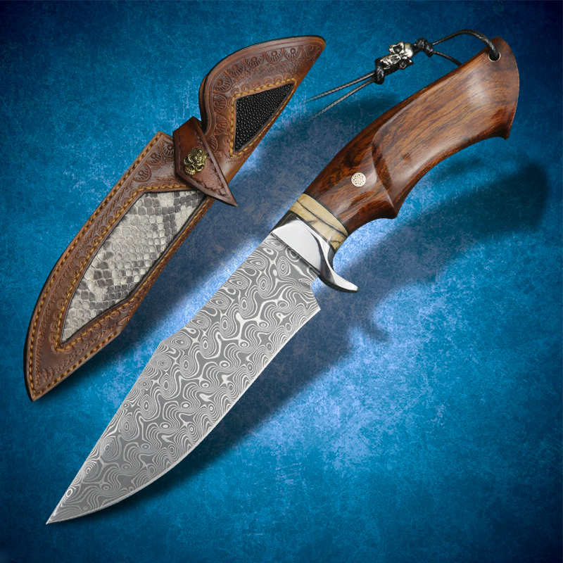 All Tang Damascus VG10 Steel Straight Knife Desert Wooden Handle Fixed Blade Outdoor Tool EDC Camping Fishing Jungle Survival Tactical Fight
All Tang Damascus VG10 Steel Straight Knife Desert Wooden Handle Fixed Blade Outdoor Tool EDC Camping Fishing Jungle Survival Tactical Fight