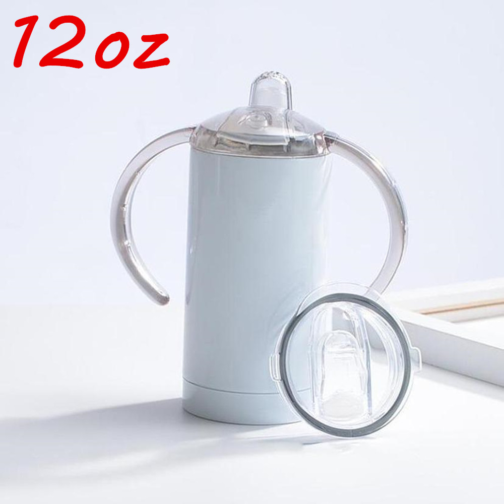 DIY 12oz Straight Sublimation Tumbler Sippy Cup Lid and Handles Stainless Steel Mug With Flat Pacifier Lids Baby Milk Bottle Fast Shipping, As pic
DIY 12oz Straight Sublimation Tumbler Sippy Cup Lid and Handles Stainless Steel Mug With Flat Pacifier Lids Baby Milk Bottle Fast Shipping, As pic