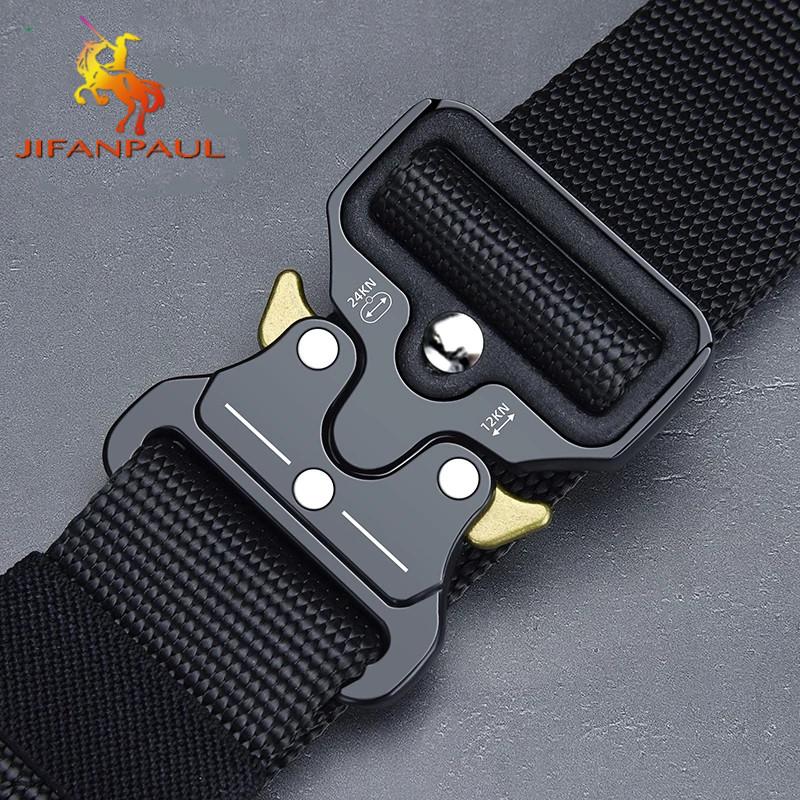 Belts Men's Belt Army Outdoor Hunting Tactical Multi Function Combat Survival High Quality Marine Corps Canvas For Nylon Male Luxury, Black;brown
Belts Men's Belt Army Outdoor Hunting Tactical Multi Function Combat Survival High Quality Marine Corps Canvas For Nylon Male Luxury, Black;brown