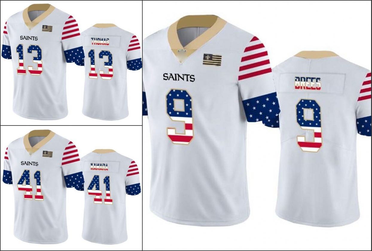 Jersey New Orleans''Saints''Men #13 Michael Thomas 9 Drew Brees 41 Alvin Kamara''NFL''Women Youth USA Flag Limited Jersey
Jersey New Orleans''Saints''Men #13 Michael Thomas 9 Drew Brees 41 Alvin Kamara''NFL''Women Youth USA Flag Limited Jersey