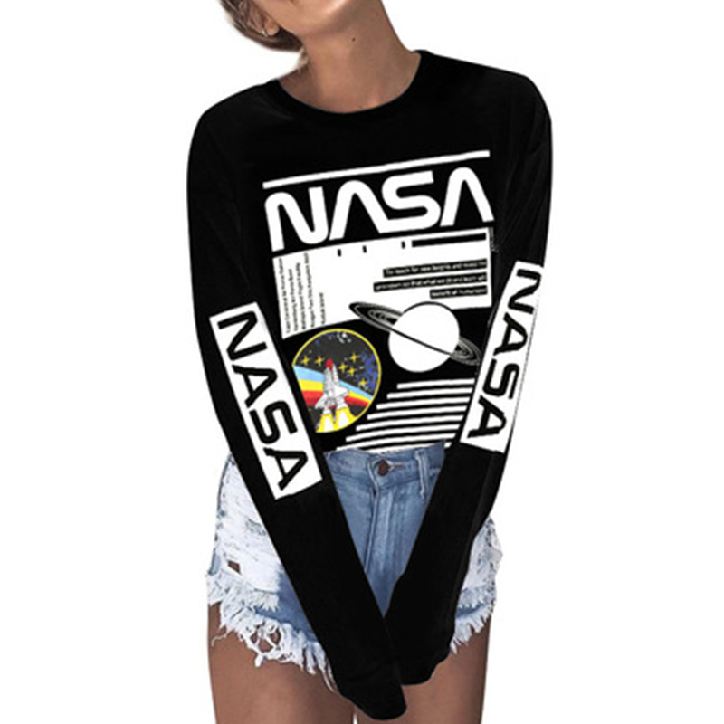 New Women Hoodies Autumn Letters Printed Long Sleeve Sweatshirts Casual Harajuku Polyester White Pullovers O-neck Women Top
New Women Hoodies Autumn Letters Printed Long Sleeve Sweatshirts Casual Harajuku Polyester White Pullovers O-neck Women Top