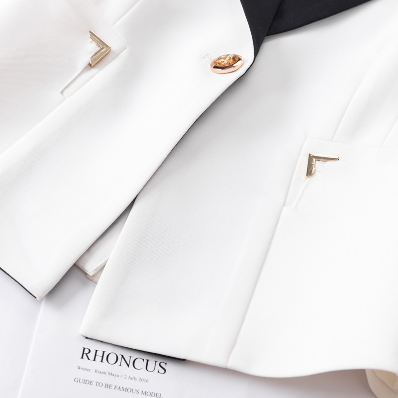 Pink Suits Women Summer Fashion Temperament Business Formal Slim Blazer And Skirt Office Ladies Work Wear 210708