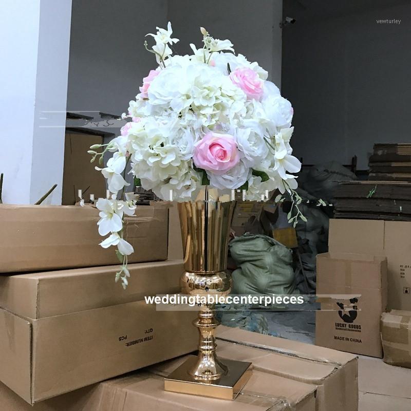 Party Decoration 10pcs )Vases Gold Flower Stand Metal Road Lead Wedding Centerpiece Flowers Rack For Event Home
Party Decoration 10pcs )Vases Gold Flower Stand Metal Road Lead Wedding Centerpiece Flowers Rack For Event Home