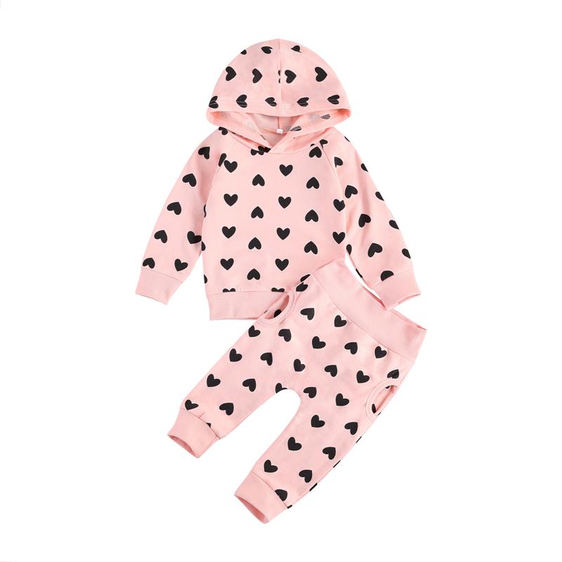 Clothing Sets Fashion Born Baby Girls Clothes 2pcs Love Heart Print Long Sleeve Hooded Pocket Tops Trousers Pants 0-24M, White
Clothing Sets Fashion Born Baby Girls Clothes 2pcs Love Heart Print Long Sleeve Hooded Pocket Tops Trousers Pants 0-24M, White