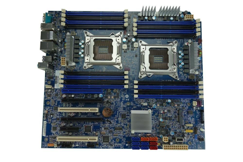 Motherboards For Lenovo D30 X79 Dual Workstation Motherboard 03T6735 03T6732 REV:2.0 Supports E5-26xx V2 Or E5-16xx CPU REG ECC Memory
