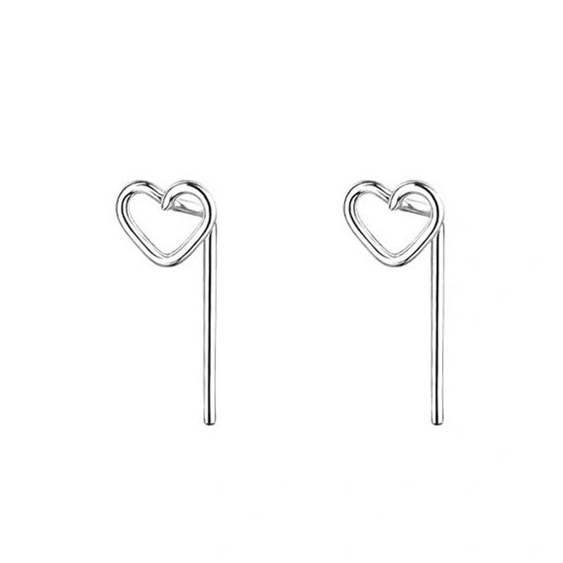 Dangle & Chandelier Cute Minimalist 925 Sterling Silver Hollow Love Heart Small Stud Earrings For Girls Kids Student Fine Jewelry
Dangle & Chandelier Cute Minimalist 925 Sterling Silver Hollow Love Heart Small Stud Earrings For Girls Kids Student Fine Jewelry