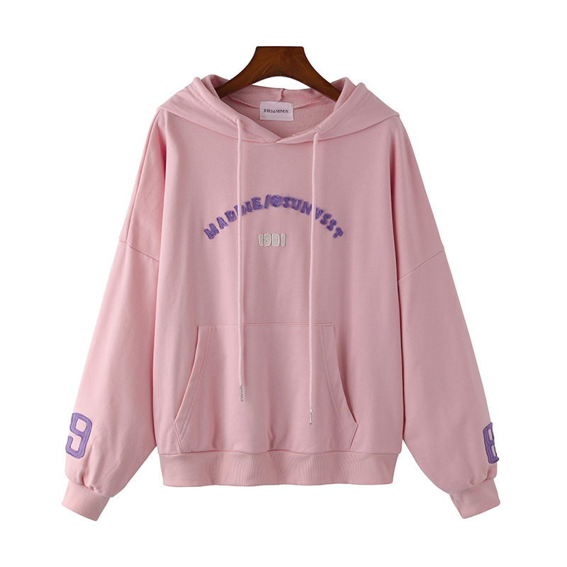 Paris Girl Sweatshirt Autumn Winter Hoodies Embroidery Cotton Korean Loose Coat Female Student Top 210524, Green
Paris Girl Sweatshirt Autumn Winter Hoodies Embroidery Cotton Korean Loose Coat Female Student Top 210524, Green