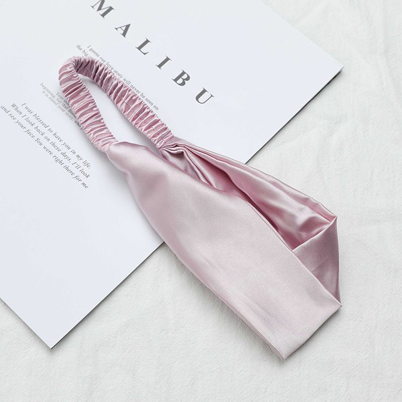 Vintage Velvet Tie dye Hairband For Women Padded Plead Scrunchies Headband Headwear Ladies Hair Accessories 9 colors