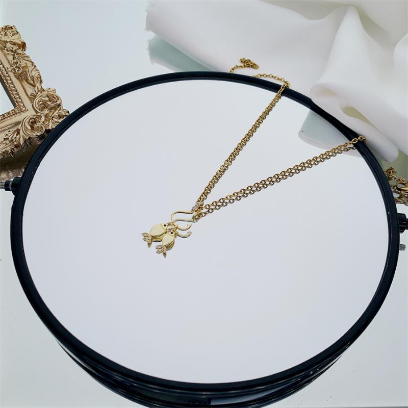Pendant Necklaces Fashion Alloy Necklace Bent Hook Two Goldfish Women's Charm Jewelry Accessories, Silver
Pendant Necklaces Fashion Alloy Necklace Bent Hook Two Goldfish Women's Charm Jewelry Accessories, Silver