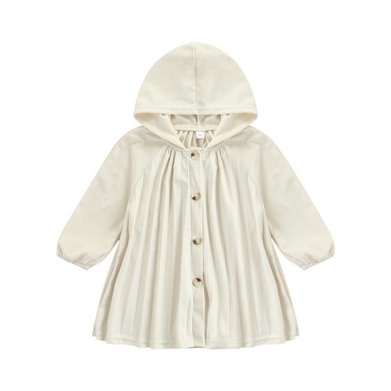 Girl's Dresses Girl Long Sleeve Hooded Coat Solid Color Single-Breasted Tops, Loose Fit Ruched Outwear, Red;yellow
Girl's Dresses Girl Long Sleeve Hooded Coat Solid Color Single-Breasted Tops, Loose Fit Ruched Outwear, Red;yellow