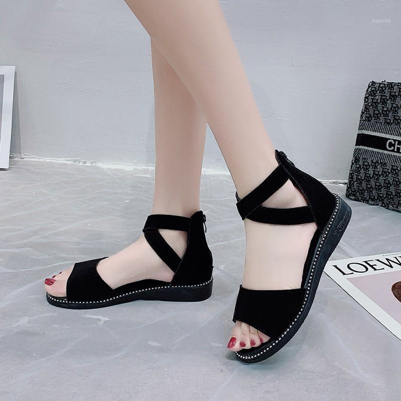 Women Sandals 2021 Fashion Suede Leather Open PU Shallow Strange Style Peep Toe Narrow Band Buckle Strap Summer Shoes Dress, As pic 1
Women Sandals 2021 Fashion Suede Leather Open PU Shallow Strange Style Peep Toe Narrow Band Buckle Strap Summer Shoes Dress, As pic 1