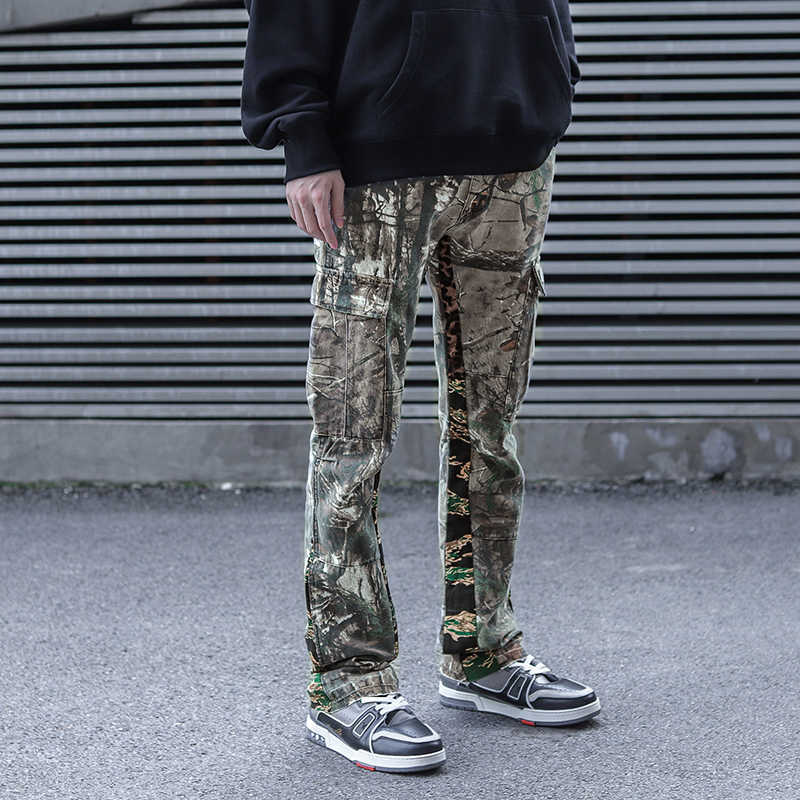 Camouflage Leopard Print Color Block Mens Cargo Pants Retro Pockets Straight Oversize Casual Overalls Loose Hip Hop Trousers P0811, Pic color1
Camouflage Leopard Print Color Block Mens Cargo Pants Retro Pockets Straight Oversize Casual Overalls Loose Hip Hop Trousers P0811, Pic color1