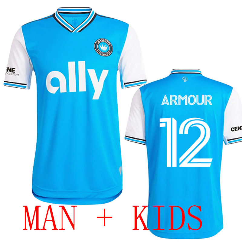 2022 MLS Charlotte SOCCER JERSEYS FC HOME AWAY BLUE KIDS MAN MEN 21 22 JERSEY FOOTBALL SHIRTS TOP SET 2021 ADAM ARMOUR BRANDT BRONICO ALCIVAR CORUJO FUCHS McGREE RUIZ, Fans version
2022 MLS Charlotte SOCCER JERSEYS FC HOME AWAY BLUE KIDS MAN MEN 21 22 JERSEY FOOTBALL SHIRTS TOP SET 2021 ADAM ARMOUR BRANDT BRONICO ALCIVAR CORUJO FUCHS McGREE RUIZ, Fans version