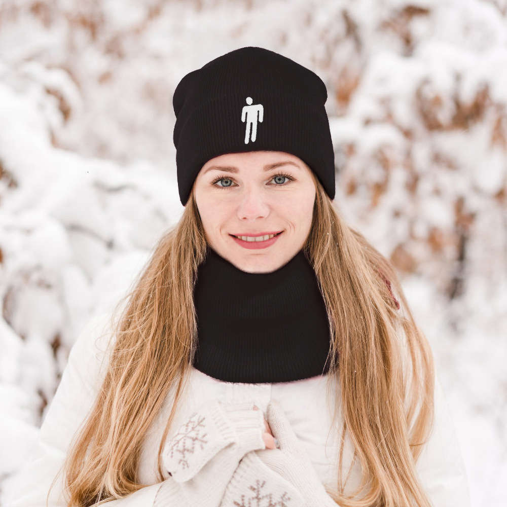 Eilish Billie Knitted Embroidered Men's Women's Pullover Hip Hop Autumn and Winter Curled Hat, Black;white
Eilish Billie Knitted Embroidered Men's Women's Pullover Hip Hop Autumn and Winter Curled Hat, Black;white