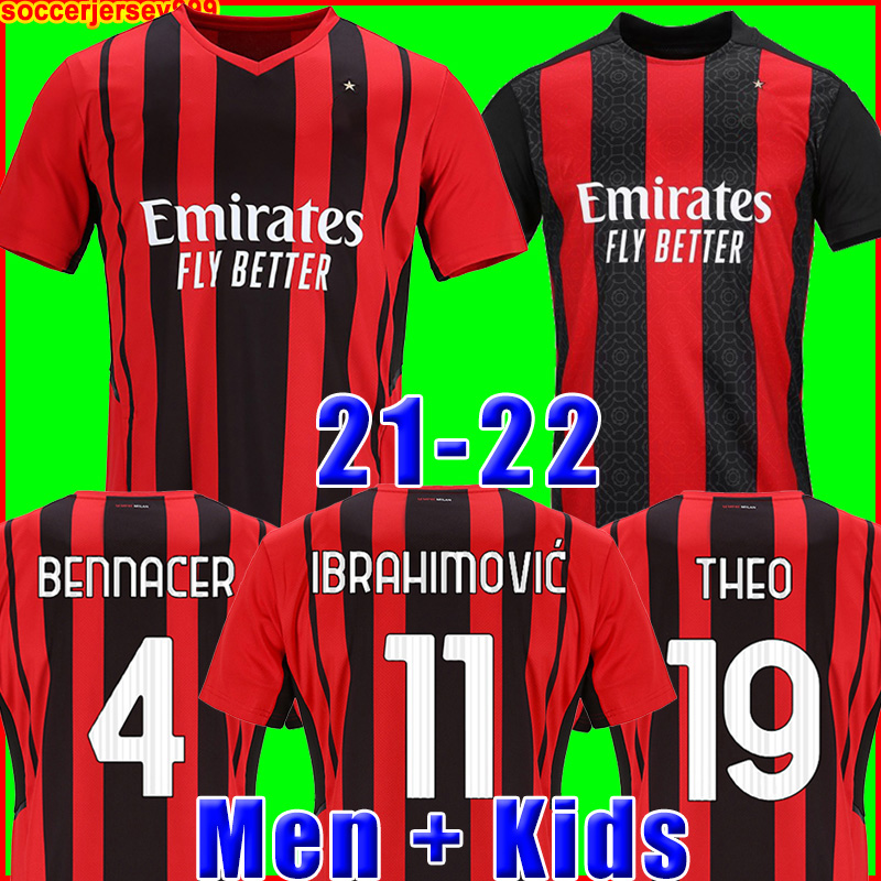 AC milan 21 22 soccer jersey IBRAHIMOVIC BRAHIM BENNACER KESSIE ROMAGNOLI CALHANOGLU 2021 2022 football shirt TONALI REBIC maillot men + kids kit, 20/21 kids third
AC milan 21 22 soccer jersey IBRAHIMOVIC BRAHIM BENNACER KESSIE ROMAGNOLI CALHANOGLU 2021 2022 football shirt TONALI REBIC maillot men + kids kit, 20/21 kids third