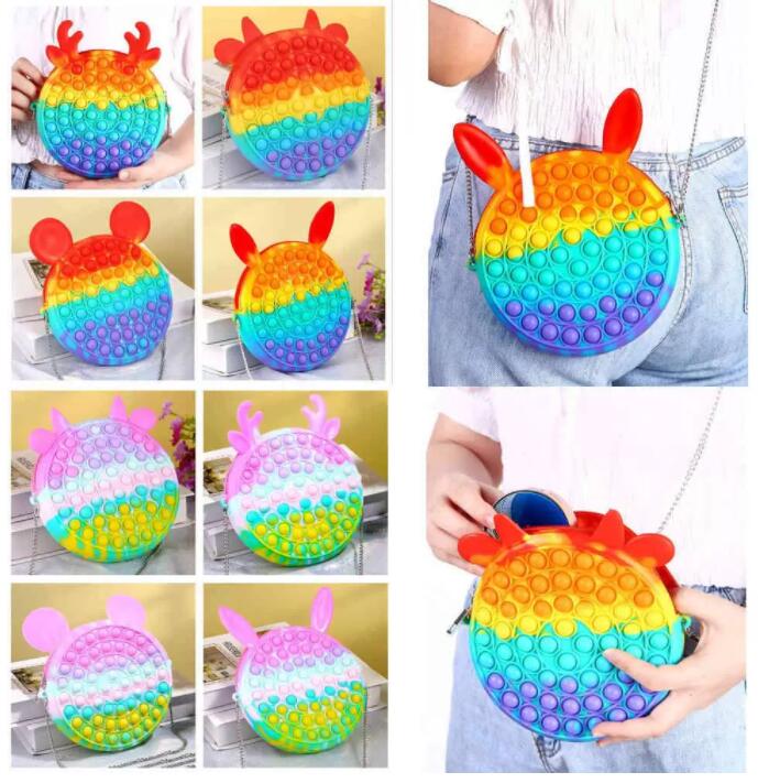 US stock Rainbow Macaroon Fidget Bubble Chain Bag Purses Kids Boy Girls Novel Cool Design Crossbody Fanny Pack Push Sensory Puzzle Toys Early Leaning Education CT10
US stock Rainbow Macaroon Fidget Bubble Chain Bag Purses Kids Boy Girls Novel Cool Design Crossbody Fanny Pack Push Sensory Puzzle Toys Early Leaning Education CT10